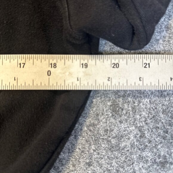 Calvin Klein Performance Womens Black VTG Cropped Sweatshirt Small SpellOut Logo - Picture 10 of 13